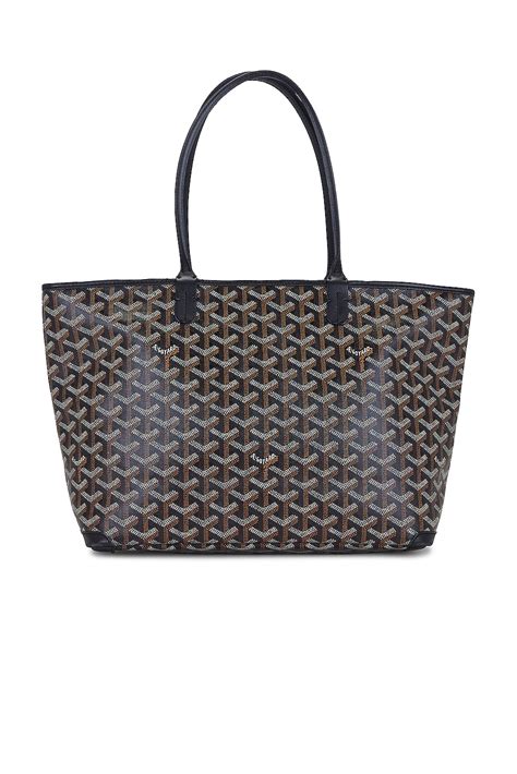 goyard revolve|FWRD Renew Goyard Artois PM Tote Bag in Black .